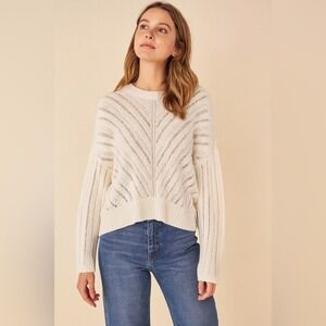 Neutral closet staple sweater L